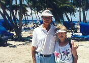 Mauna Lani beach tourists