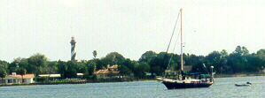 St. Augustine across the water