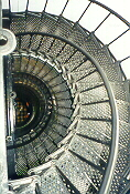 looking down 219 stairs