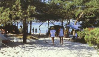 Campsite in Dueodde