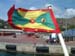 Sailing the flag of Grenada