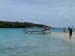 The crew bringing lunch ashore