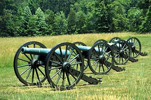 Chancellorsville Fairview Union Cannons