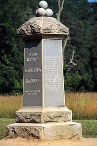 Spotsylvania New York Bloody Angle Monument