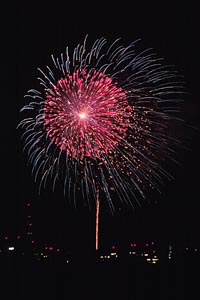 Fireworks, Independence Day, 1997