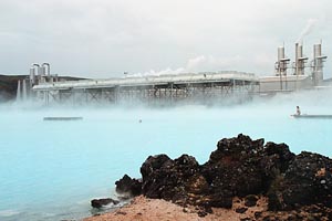 Blue Lagoon and Power Plant