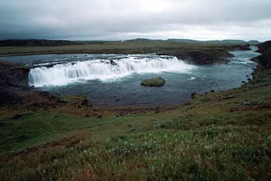 Small Glacial Waterfall