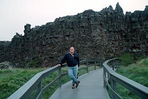 Steve at Thingvellir