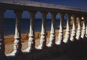 Scene on Timor Beach