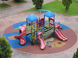 A typical public housing (HDB) playground