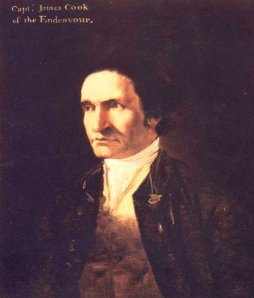 The lost Portrait of Captain Cook