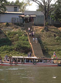 The old way into Laos from Nong Khai, Thailand