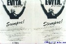 Manifesto  per Evita Peron