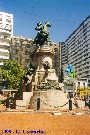 Quartiere Palermo: monumento a G. Garibaldi