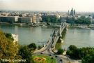 Vista Ponte delle Catene da Buda