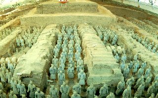 Terra-Cotta Warriors in Xian