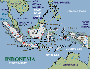 Map of Indonesia