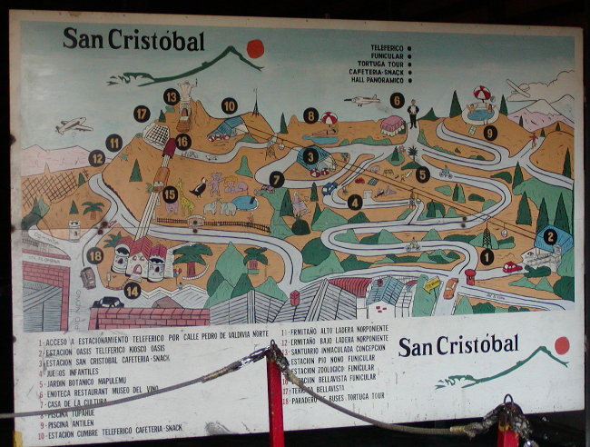 diagram of San Cristbal 