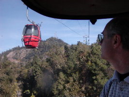 Artie in the gondola