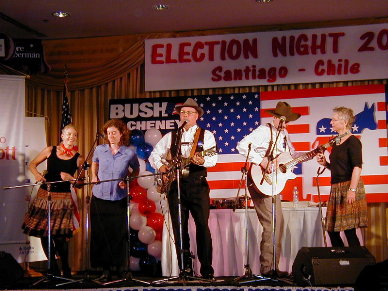 entertainment at the election party