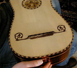 Baroque Guitar closeup