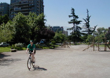 Riding in Amerigo Vespuci