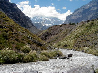 The river that formed the valley