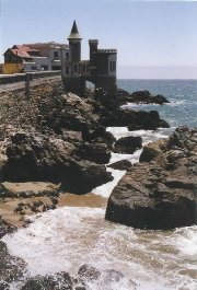 view from a restaurant in Via del Mar