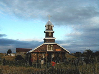 Church on Chilo Island