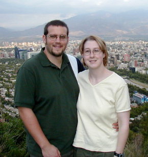 Peter and Dawn on Cerro San Cristbal