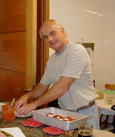 famous pizza chef, Ray