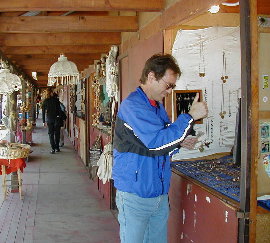 Alan with his latest finds