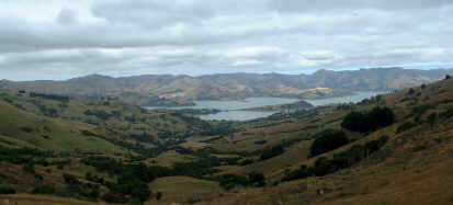 Akaroa view  (9033 bytes)