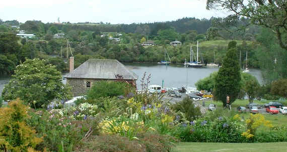 NZ Kerikeri town basin view