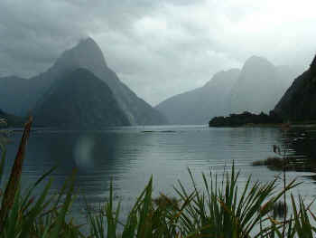 Milford Sound view (9302 bytes)