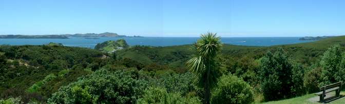 NZ spectacular Bay of Islands view