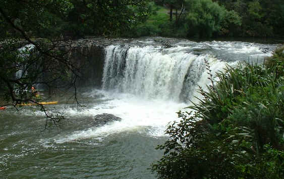 NZ Horuru falls, Waitangi Reserve