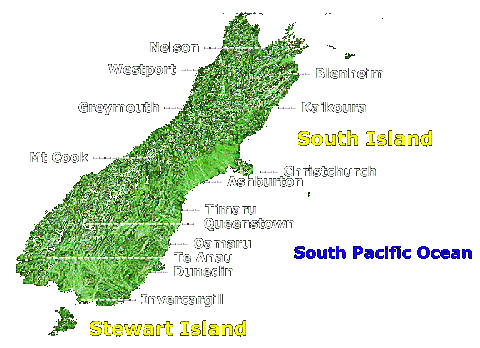 South Island, New Zealand