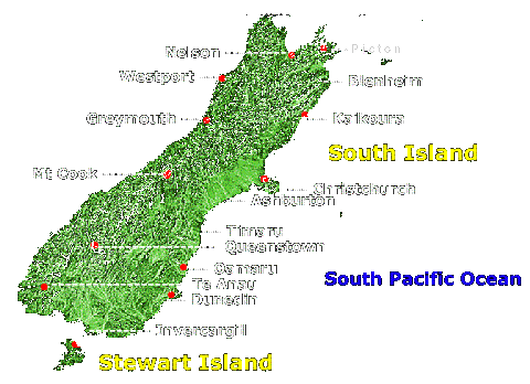 South Island, affectionately called 'the Mainland' by Kiwis