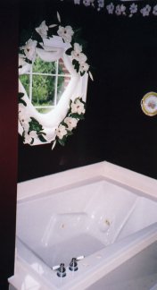 The Beautiful Dreamer Room's double jacuzzi...