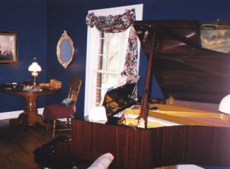 Guests are welcome to try our baby grand