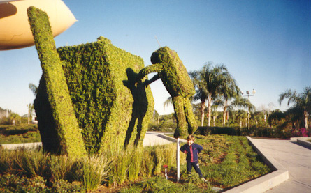 Livia in giardino