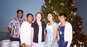 AOHT members at the Embassy Suites Christmas party