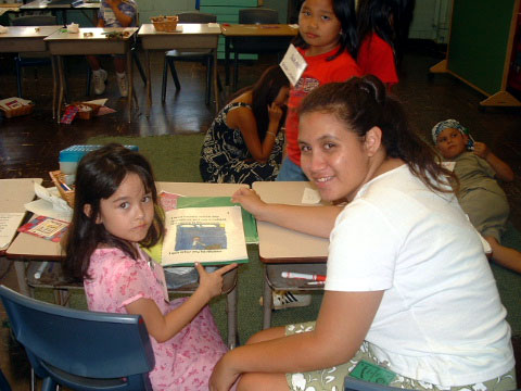 JA instructor Frances Kekahuna