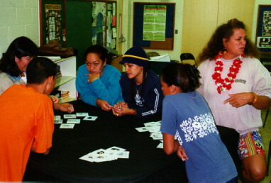 Penny Martin from the island of Moloka`i, sailed on the first voyage of the Hokule`a