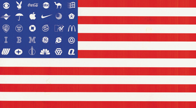 corporate american flag