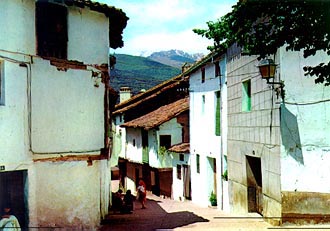 Vista de la villa, desde la iglesia