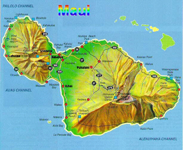 Maui Map