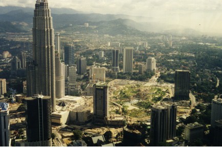 KL from the KL tower