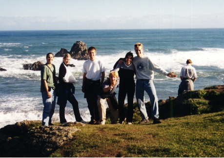 The gang during our hike to a seal colony